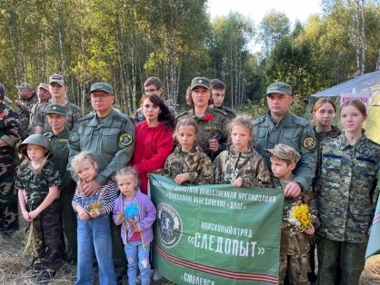 Поисковый отряд «Следопыт» регионального управления СКР принял участие в торжественном открытии “Вахты Памяти”